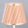 Hell lamp "Laij" E27 40W white-red 25x25x38 cm Risalux