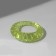 Ring plastic "Spring", green color, 17 size