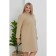 Female dress, size 60, beige color