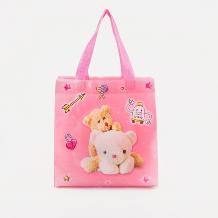 Baby bag without fastening, pink color-1