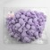 Decorative braid with pompons, 35 ± 5 mm, 9.1 ± 0.5 m, lilac color