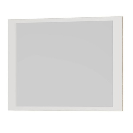 Sakura mirror, 800 × 200 × 600 mm, Sonoma oak color / white