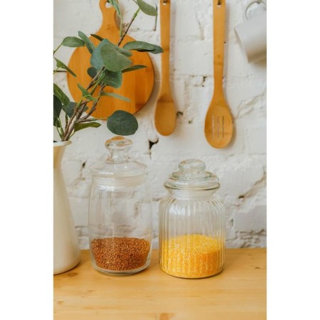 A set of glass cans for bulk products Cesni, 1.1 l, 2 pcs-4