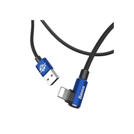 Baseus cable, MVP Elbow Type, Lightning - USB, 2 A, 1 m, corner, blue-6