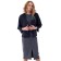Cardigan female, size 44, blue color