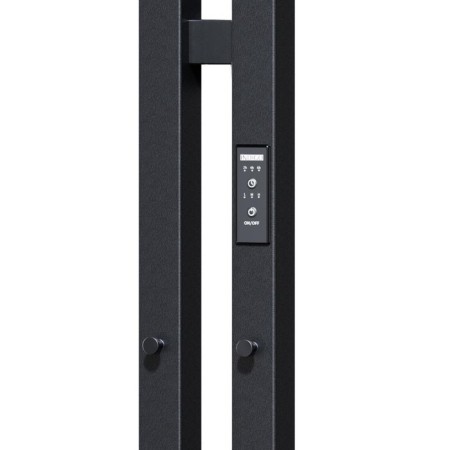 Electric towel Indigo Style Pro, 1200x100 mm, hidden installation, black-2