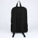 School textile “heart”, 46x30x10 cm, vertical pocket, black color