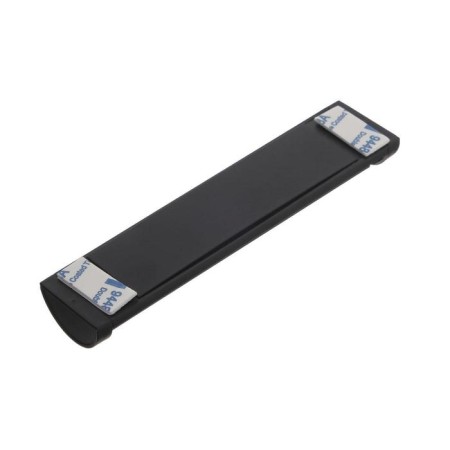 Cartage plate, for a phone number with a lid, black-2