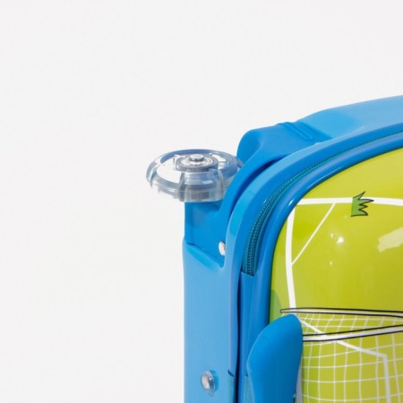 Children's suitcase 27 L (XS), lightning department, blue color-6