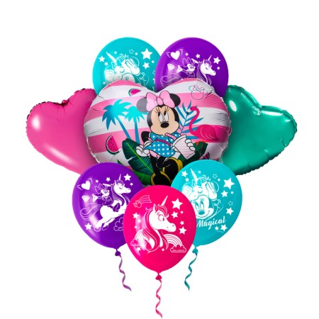 Balloons, a set of "Minnie". Minnie Mouse