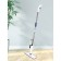 Pioneer MS011 mop for washing the floor, with a spray, 300 ml, 120 cm, white-blue color