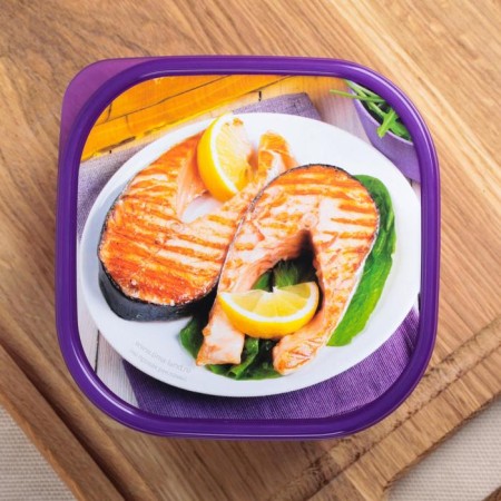 Lanch-Box "Fish with Lemon", 600 ml-2