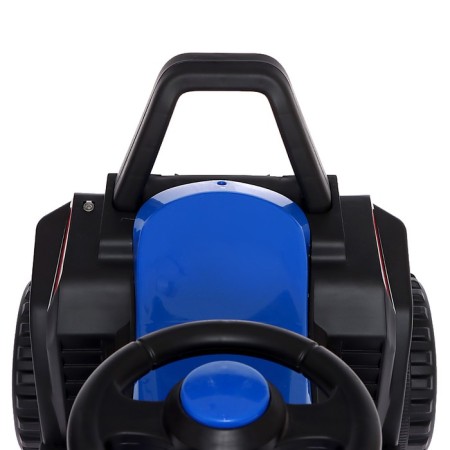 Electric car "Quadrik", blue color-6