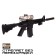 M4 assault rifle shoots gel bullets, works from the battery
