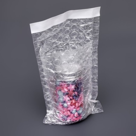 A package of runway with a valve and a glue layer, p/e, 8 x 12 + 5 cm, set 50 pieces-2