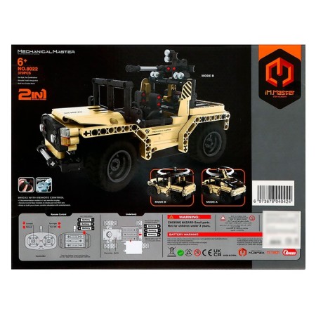 The designer "Assault SUV", radio control, 2 assembly options, 370 parts-6
