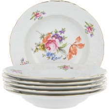 Deep plate Bernadotte, Decor 