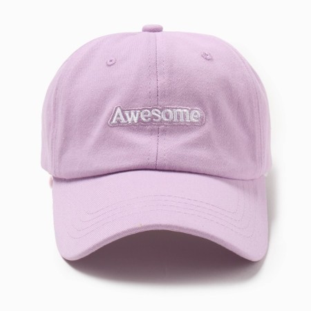 Women's cap "Awesome" minku, purple color, rr 58-3