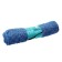 Toilet rug, Shenill, 45x45 cm, from microfiber, blue