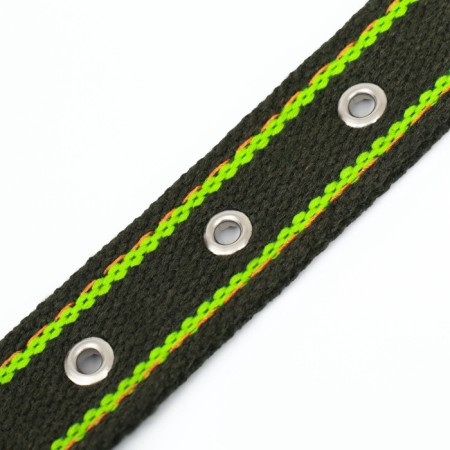 Collar of tarpaulin dimensionless two -layer, khaki/green, 67 x 3 cm, Osh up to 55 cm-7