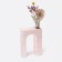 DOIY ACQUEDOTTO flowers vase, single, 22 cm, pink color