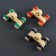 Massage "Muzzle", 10 × 6.5 × 6.5 cm, wooden, 4 wheels, color mix