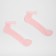 Women's socks glass minku pink color, size 36-37 (23 cm)