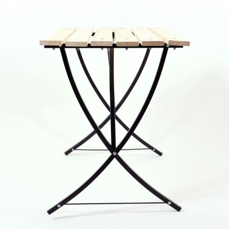 Garden table Laksi 120 x 62 x 75 cm, base pipe 20 x 20 x 0.7 mm-3