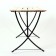 Garden table Laksi 120 x 62 x 75 cm, base pipe 20 x 20 x 0.7 mm