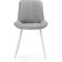Stew Seda Metal/velor, white/light gray 50.5x57x83 cm