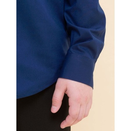Hotgog shirt for boys, height 122 cm, dark blue color-5