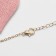 Set "Chosulka" 2 items: clips, pendant, spring butterflies, pink color in gold