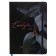 Notepad A5 96 sheets in a cage, Cosmic Eucalyptus, solid cover, matte lamination, soft-tach, selective varnish, elastic band, lies, lanca, block 70 g/m2