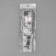 A set of buttons, 4 punctures, d = 12.5 / 15 / 17.5 mm, 80 ± 4 pcs, in a container, black / white color