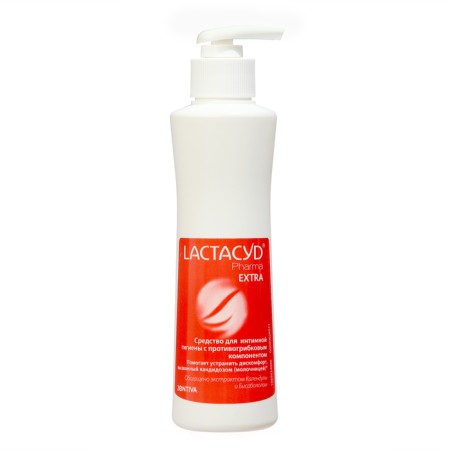 Means for intimate hygiene lactacid Extra in the treatment of candidiasis 250 ml-1