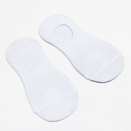 Male socks, white color, rr 27-29-1