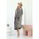 Cardigan female, size 60, brown color