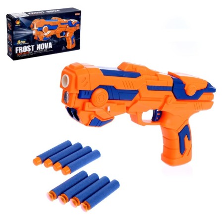 Pistol "Star Avenger", shoots soft bullets, mix