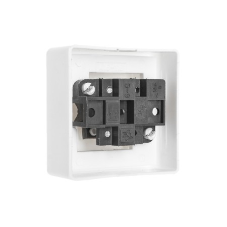 Switch "Elect" A 16-116, 6 A, 1 key, external, white-1