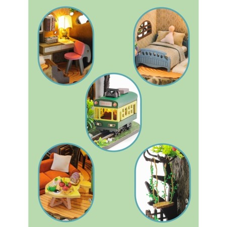 Constructor Interior Hobby Day Minihouse "Forest Fairy Tale", Rumbox-10