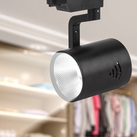 Single -phase track lamp TR1 - 30 BK COB 30W 4000l 2100lm black