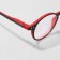 Ready glasses GA0622 (color: c2 gray, red; diopter: + 2; tint: no)