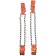 Skyway Anti-Scrap bracelet, XXL-Crossover model, 500mm length, 2pcs set, S09701005