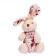 Soft toy "Bunny", in a flower, species mix