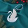 Christmas tree decoration "Beautiful swan shine" 7x8.5 cm, white