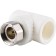 Combined Kalde, polypropylene tee, d = 32 mm x 1 ", with a rug nut
