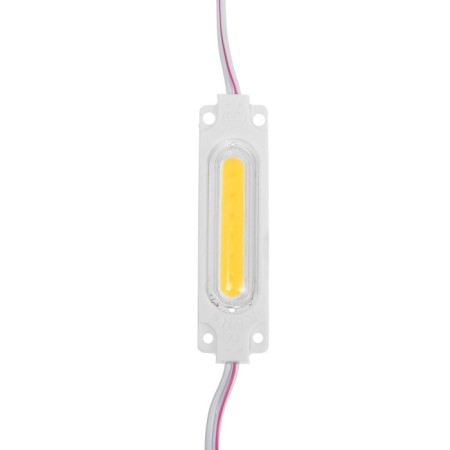 LED module SMD5730, 2 W, COB, 190 LM, IP65, 3000K, 12 V T-white, set 20 pcs.