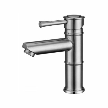 Fashun A51008 sink mixer, single -leaf, pour 108 mm, stainless steel, satin