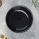 Deep porcelain plate Balance, 500 ml, d = 21 cm, black color
