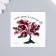 Tattoo on the body color "Cherry tree - do not hide in my shadow" 6x6 cm